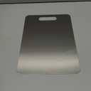 Cutting Board, Cutting Boards for Kitchen, Titanium Cutting Board, Foodgrade Stainless Steel Cutting Board for Meat,Fruit, Vegetables, Outdoor or Indoor, M 13.4" * 9"