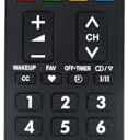 New Universal Controller Replaced Remote Works for 99% Panasonic LED LCD Learn 3D TV Also SUBs N2QAYB000926 N2QAYB000485 N2QAYB000837