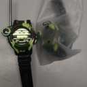 Walkie Talkies Watch, Spy Watch Army Toys for Kids Age 8-12, 7 in 1 Digital Watch Walkie Talkies with Flashlight, Cool Spy Gadgets for Boy Girls (Green)