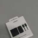 Samsung 25W Wall Charger Power Adapter with Cable, Super Fast Charging, Compact Design, Energy Efficient, Compatible with Galaxy and USB Type C Devices, Black