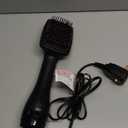 REVLON One-Step Hair Dryer and Styler, All-in-One Detangling and Straightener Brush for Salon-Quality Smooth, Straight Hair, More Shine and Less Frizz, Black (1 Count (Pack of 1))