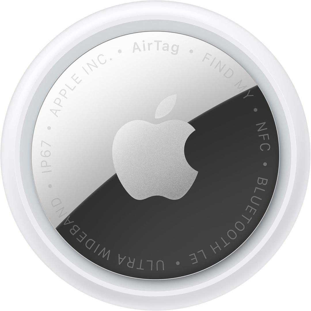 Apple AirTag (2nd Generation): Tracker for Keychain, Wallet, and More; Locator with Sound; Simple One-Tap Setup with iPhone or iPad; Key Finder with up to 1.5X Precision Finding Range