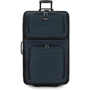 Travel Select Amsterdam Expandable Softside Rolling Upright Luggage, Navy, 29" Large