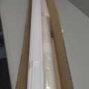 UNISHADES Panel Track Blinds, Vertical Blinds for Sliding Glass Doors, Extendable Track from 45 3/4" to 82 5/8" W, Cuttable Panel Curtains up to 96 inches high, Light Filtering - Linen