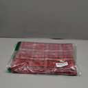 DG Collections Cotton Placemats, Set of 4, Double Sided Placemats (13 X 19 Inch), Red & Green Plaid - Perfect for Thanks Giving, Christmas, Spring, Summer, Holidays - Christmas and for Everyday Use