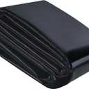Pond Liner, 20 Mil 7 x 10 Feet Pond Liners for Outdoor Ponds, Black HDPE Fish Pond Liner for Koi Ponds, Streams Fountains and Garden Waterfall