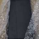 Paper Plate Dispenser and Holder for Kitchen Counter, Wood Rustic Silverware Utensil Caddy, Cutlery Flatware Organizer Box for Cups Spoons Forks Napkins, Kitchen Accessories (Black)