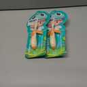 2 x Kids Toothbrushes 2 Pack,Soft Bristle Toothbrushes for Baby 1-3 Years Old Cute Dinosaur Toothbrush for Toddlers Baby's First Training Toothbrush Anti-Strike Throat Not Easy to Shed Bristles