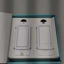 Kasa Smart Dimmer Switch 2-Gang HS220-2, Single Pole, Needs Neutral Wire, 2.4GHz Wi-Fi Light Switch Compatible with Alexa and Google Home, UL Certified, No Hub Required, White