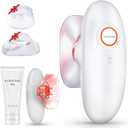 Ciyada 3in1 Electric Cellulite Massager, 3in1 Body Sculpting Machine 3 Modes Adjustable Body Sculpting Machine Home Use Cupping Therapy Tool for Back, Belly, Waist, Arms, LegsWhite