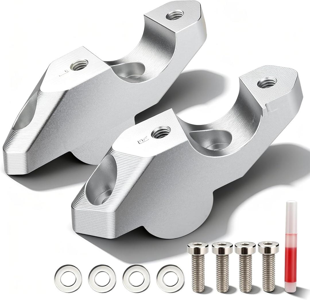 Handlebar Riser Handle Bar Clamp Extend Adapter for BMW 2023-2025 R1300GS