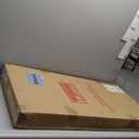 Farmhouse Mirror for Wall Decor 43.3" x 17.7" Large Rustic Wooden Mirrors Decorative Wall Mirror for Living Room, Bedroom, Entryway (White)