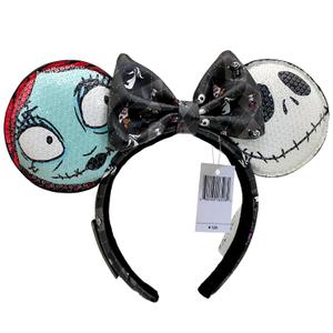 Halloween Mouse Ear Bow Headbands, Bow Hairbands Hair Accessories, Party Christmas Halloween Princess Decoration Cosplay Costume for Girls Women