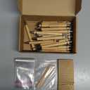 Tenceur 30 Sets Christian Gift Bulk Religious Gifts Include Bamboo Pen Nativity Gospel Tract Card Bookmark for Church Sunday School Office Employee Coworker