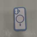 Miracase for iPhone 17 Case 6.3'', Full-Body Military Grade Drop Protection Outdoor Phone case with Built-in Glass Screen &Camera Control,Easy Installation,No Gap,Compatible with MagSafe,Light Blue