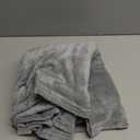 KMUSET Fleece Blanket Throw Size Grey Lightweight Super Soft Cozy Luxury Bed Blanket Microfiber Factory Shop (Throw(50"x60"))