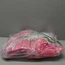 Pink Large Moving Bags, 5 Pcs Thick Storage Bags with Side Handles & Tag Pocket, Reusable Totes for Space Saving, Clothes, College Dorm, Travel, Moving Supplies