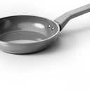 Sanho 8 Inch Frying Pan Nonstick, Ceramic Coating PTFE & PFOA Free Skillet, Induction Compatible & Dishwasher Safe Cookware for Healthy Daily Cooking