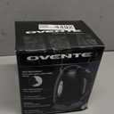 OVENTE Electric Kettle, 1.7L Fast Boiling Water Heater for Coffee or Tea, BPA Free with Water Level Gauge, Auto Shut-Off, Boil-Dry Protection, Indicator Light and Removable Filter, Black KP72B