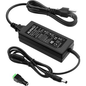 ALITOVE 24V 3A 72W AC to DC Adapter Power Supply Converter AC 100V ~ 240V to DC 24V 3amp Transformer with 5.5x2.1mm DC Output Jack for 5050 3528 LED Strip Module Light, CCTV Camera System