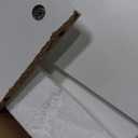 Jocoevol Elegant White Farmhouse 5 Drawer Dresser for Bedroom - Tall Chest of Dresser with Spacious Storage, Solid Wood Construction for Living Room, Hallway & Entryway - White