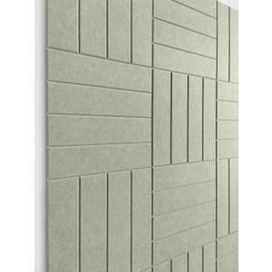 Felt Bulletin Board Tiles | Modern Cork Board Alternative | Large Cork Boards for Walls | Aesthetic Felt Wall Panels for Office & Home Decor | Pinboard & Photo Board (12-Pack) | Sage