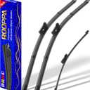 3 Wipers Replacement for 2018-2021 2022 2023 2024 2025 Volkswagen Vw Tiguan, Windshield Wiper Blades Original Equipment Replacement - 25"/22"/15" (Set of 3) Top Lock