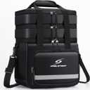 Maelstrom Lunch Box for Men,Insulated Lunch Bag Women/Men,Leakproof Lunch Cooler Bag, Lunch Tote Bag (3.Three-Layer (20L/32cans), 3.Three Layer - Black)