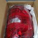 CLERYYE Tail Light Assembly Compatible with Chevrolet Silverado 07-13 1500 | 07-14 2500 HD 3500 HD, OE-Style Replaces 25958482 GM2800207, w/Bulbs and Harness, Left Driver Side, Red Border