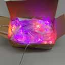 weillsnow 198 LED Halloween Net Lights,9.8FT*6.6FT Connectable Plug in Waterproof Mesh Lights with 8 Modes, Halloween Decorations Outdoor for House, Garden, Bush Decor (Orange&Purple)