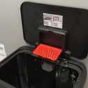 iTouchless SoftStep EXP 13.2 Gallon Step Pedal Trash Can Recycling Bin with Odor Filter Stainless Dent-Proof Plastic Lid Garbage Trashcan 50 Liter Home Office Bedroom Living Room Garage Wastebasket