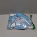 BERON Blue Wig Long Wavy Wig with Bangs Synthetic Wigs Long Sky Blue Wigs for Cosplay Costume Party with Hairnet
