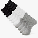 IDEGG No Show Socks Womens and Men Low Cut Ankle Short Anti-slid Athletic Running Novelty Casual Invisible Liner Socks 3 pairs