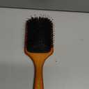 KOZIS Wooden Paddle Hair Brush, Vegan Boar and Nylon Bristles, Large