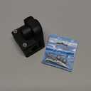 Scotty #287 Round Rail Mount Adapter 7/8",Black,Small