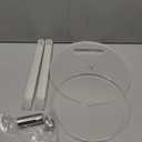 Sleek Acrylic Donut Display Tower 2-piece Serving Stands Stylish for Parties Birthdays and Weddings Quick Assembly