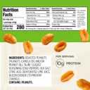 Snak Club Tajin Peanuts, Roasted Nuts with Chili and Lime Seasoning, Mild, Gluten-Free and Kosher Snacks, 1.5 oz Bags, 12 Pack (EXP 04/08/27)