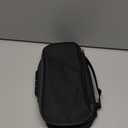 Zannaki Cute Pencil Case with Lock for Boys and Girls, Soft Large Capacity Pencil Case with Handle, Cool School Supplies Pencil Box Pen Stationery Storage Bag Organizer for Kids Teens Adults, Black