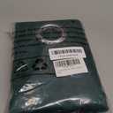 ChrisDowa Small Window Curtains 40 inches Long for Bedroom - Grommet Short Thermal Insulated Room Darkening Curtains for Kitchen (2 Panels, Forest Green, 29 x 40 Inch)