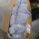 Hobestluk 3 in 1 Bean Bag Chair Giant Bean Bag Chairs Convertible Bean Bag Floor Cushion with Machine Washable Cover, Beanbag Chairs for Adult (Grey)