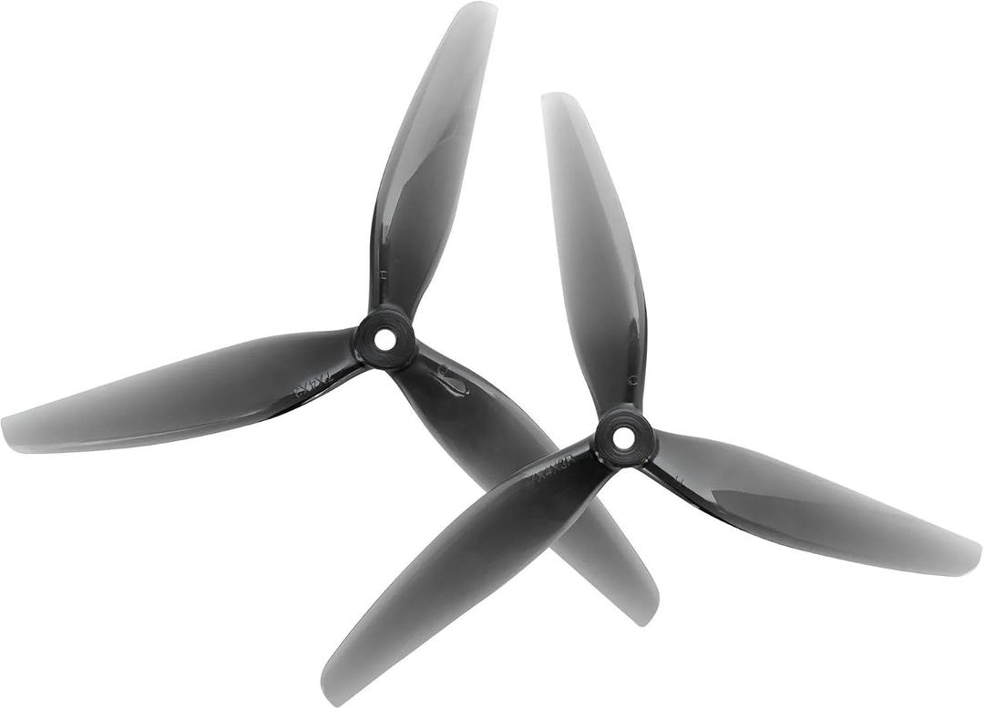 8pcs HQProp 7X4X3 7 Inch 3-Blade Propellers Set (4X CW / 4X CCW) Poly Carbonate