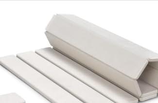 Extra Large Stone Dish Drying Mat for Kitchen Counter, 28"(L)16"(W) Collapsible Quick Drying Dish Mats, Super Absorbent Drying Pad, Kitchen Counter Mats for Dishes, Bottles, Cups, White