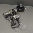 REVLON Infrared Hair Dryer with Diffuser & Concentrator - Ionic Ceramic Blow Dryer for Frizz Control, Shine, Soft Hair & Moisture Protection - 1875W Professional Salon-Quality Silver