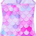 Girls Swimsuit One Piece Bathing Suit Quick Dry Summer Beach | Swimwear,Sleeveless,Pool Party,Water Activities,Comfortable Fit,Adorable Design,Toddler,Sun Protection