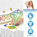 Crayola Color Wonder Magic Light Brush, Mess Free Painting Station for Kids, Gift for Kids, Learning Toddler Activity Toy, Ages 3+