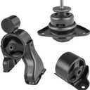 JDMON 3Pcs Engine Motor & Transmission Mount Kit Replacement for 2010-2013 Kia Forte, Forte Koup, Forte5 2.0L 2.4L Compatible with A7148 / EM9345 / A71013 / 9357 / EM-9357 / A71017 / 9783 / EM-5999