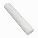 1 Pcs HDPE High Density Polyethylene Round Rod,2"x 13" Plastic Round Rod for Mechanical Processing of Various Parts and DIY Projects(White)