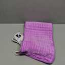 Deepsoon Heating Pad, Electric Heating Pads for Back, Neck, Moist Heating Pad for Abdomen Shoulder Knee Legs, Dry/ Moist Heat&Auto Shut Off, Mother's Day Birthday for Men and Women, Light Purple, 24x12 Inch