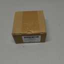 Marble Coasters Set of 4, Natural Travertine Stone Drink Coasters Round Modern Stone Cup Mat 4 Inch with Non-Slip Cork Backing Housewarming Gift for Wedding Christmas Anniversary Present