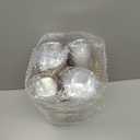 I00000 200 Pack Gold Plastic Cups, 9 Oz Elegant Clear Plastic Cups Gold Rimmed Disposable Wine Glasses Fancy Disposable Party Cup Wedding Cup Drinking Tumblers Cocktail Glasses Perfect for Party